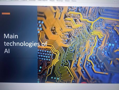 Main technologies of AI